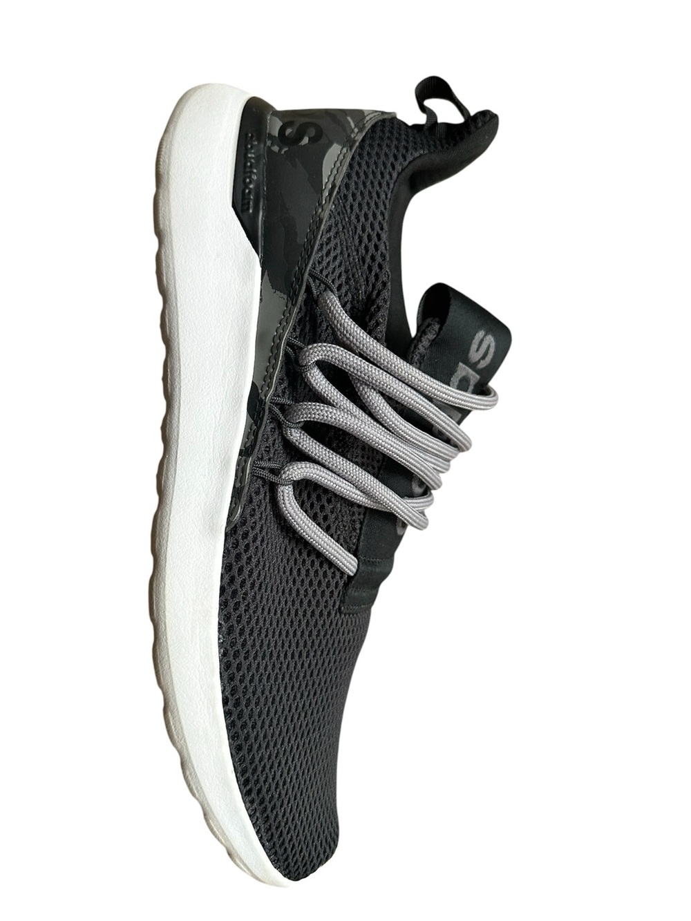 Adidas Men’s Racer Adapt 3 Black Camo Running Athlesisure Shoe Sneaker Size 9.5 - Picture 6 of 11